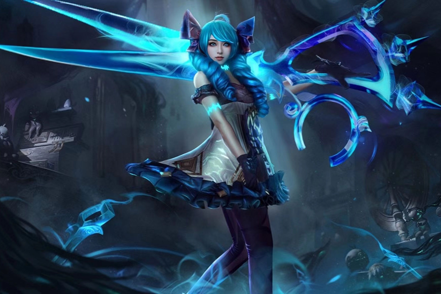 英雄聯(lián)盟靈羅娃娃格溫c