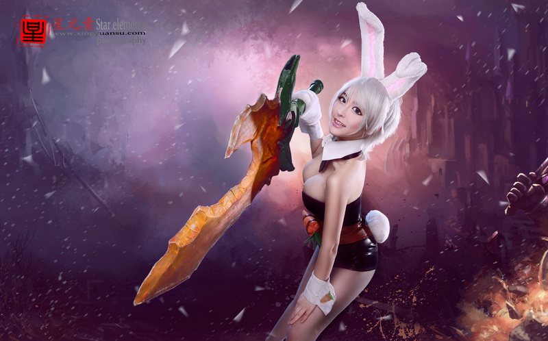 這波兔女郎真不虧！銳雯身材簡直爆炸