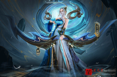 王者榮耀伽羅太華cosplay動(dòng)漫攝影